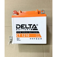 Аккумулятор мото 12В 10Ач Delta ct1210